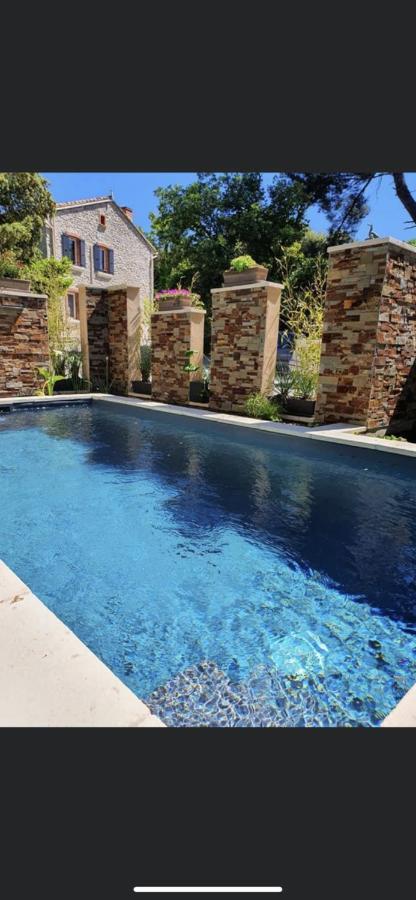 La Suite De Charme Du Mas De La Fontaine De Jonquier Avec Spa Privatif Séguret 외부 사진