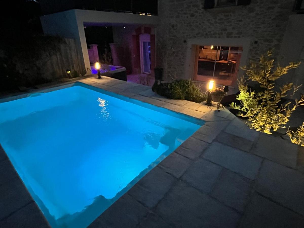 La Suite De Charme Du Mas De La Fontaine De Jonquier Avec Spa Privatif Séguret 외부 사진