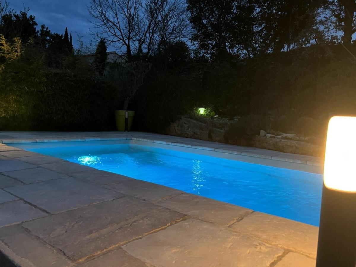 La Suite De Charme Du Mas De La Fontaine De Jonquier Avec Spa Privatif Séguret 외부 사진